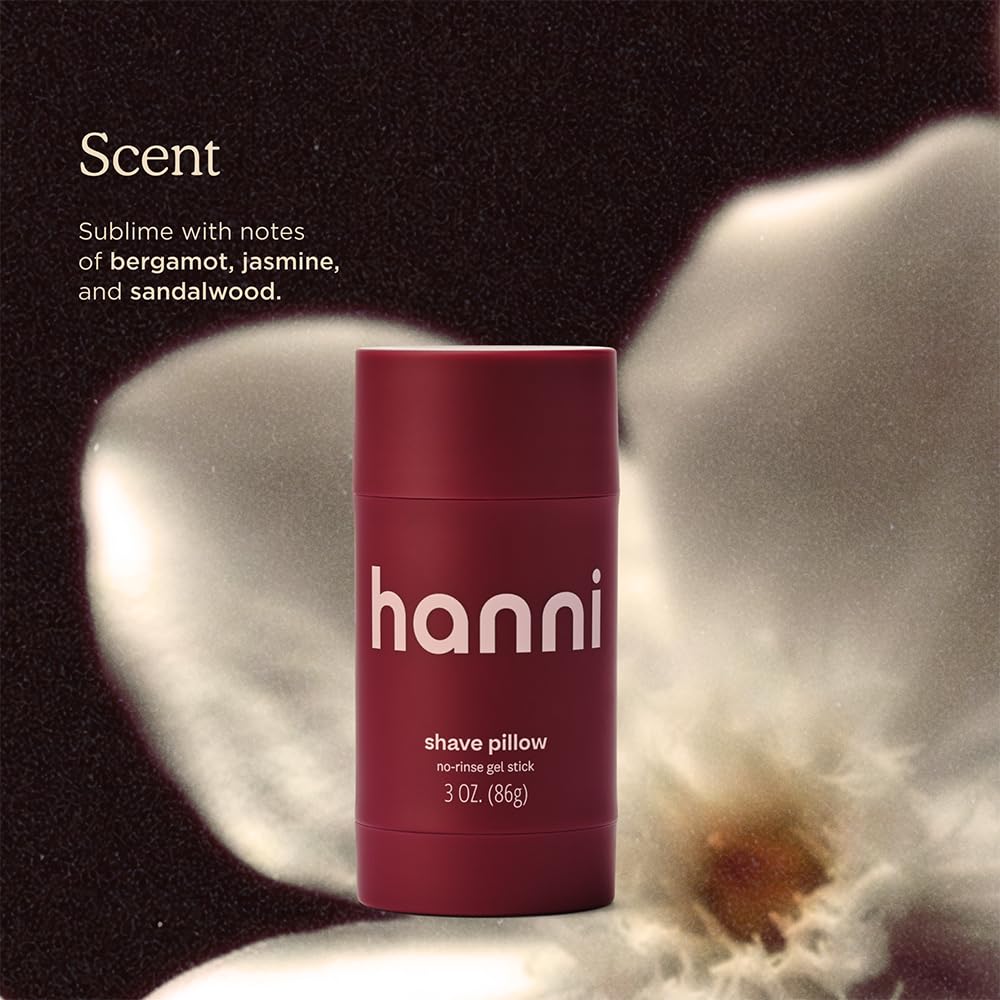 Hanni Shave Pillow application on skin