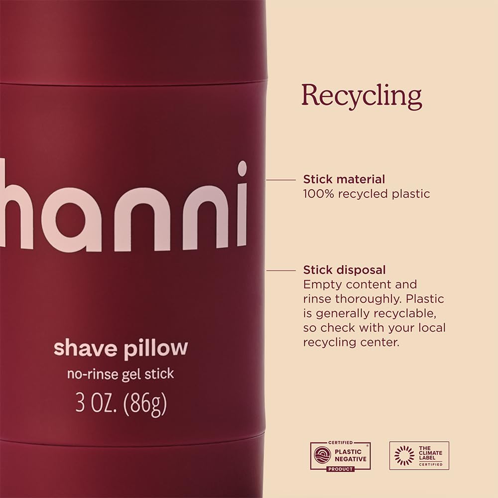 Hanni Shave Pillow vegan moisturizer feature