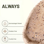 Close up of St. Ives natural exfoliant scrub ingredients
