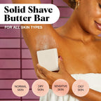 Side view of Kitsch hydrating shaving soap bar