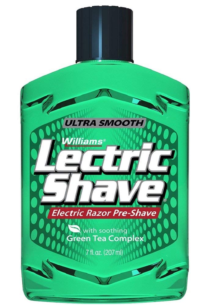 Lectric Shave Electric Razor Original Pre Shave five pack commercial grooming set
