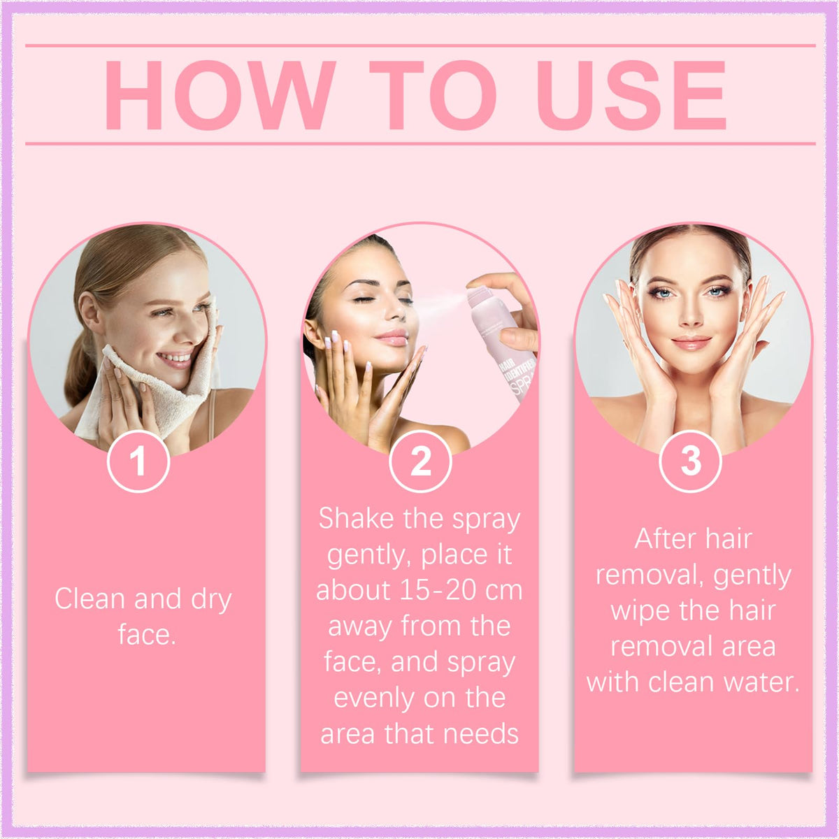 Professional dermaplaning skin care spray by Veze
