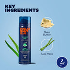 Blue Dollar Shave Club shave gel bottles