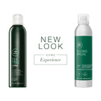 Tea Tree foaming shaving gel rich lather texture on hand
