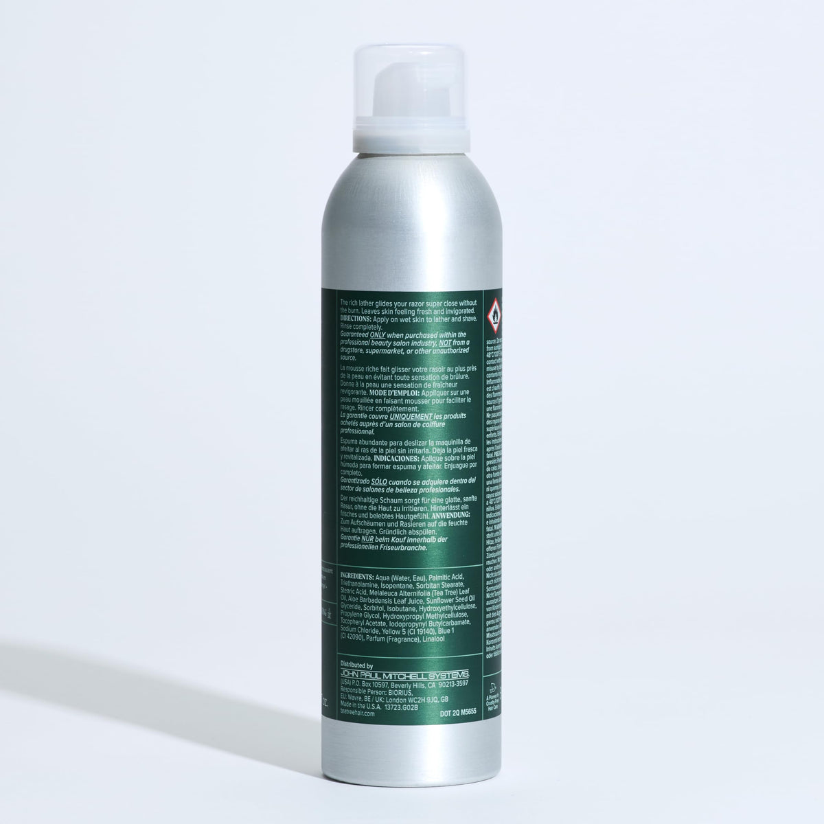 Tea Tree Special Shave Gel 7 Ounce lightweight foaming lotion for all skin types