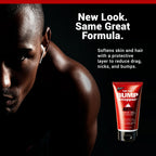 USA imported non aerosol shaving gel for men with sensitive skin and tough beards.