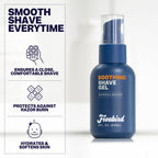 Travel size Freebird shaving gel for men