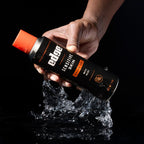 Edge shaving gel foam texture demonstration