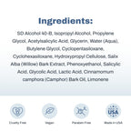 PFB Vanish 93g packaging highlighting salicylic and glycolic acid formula