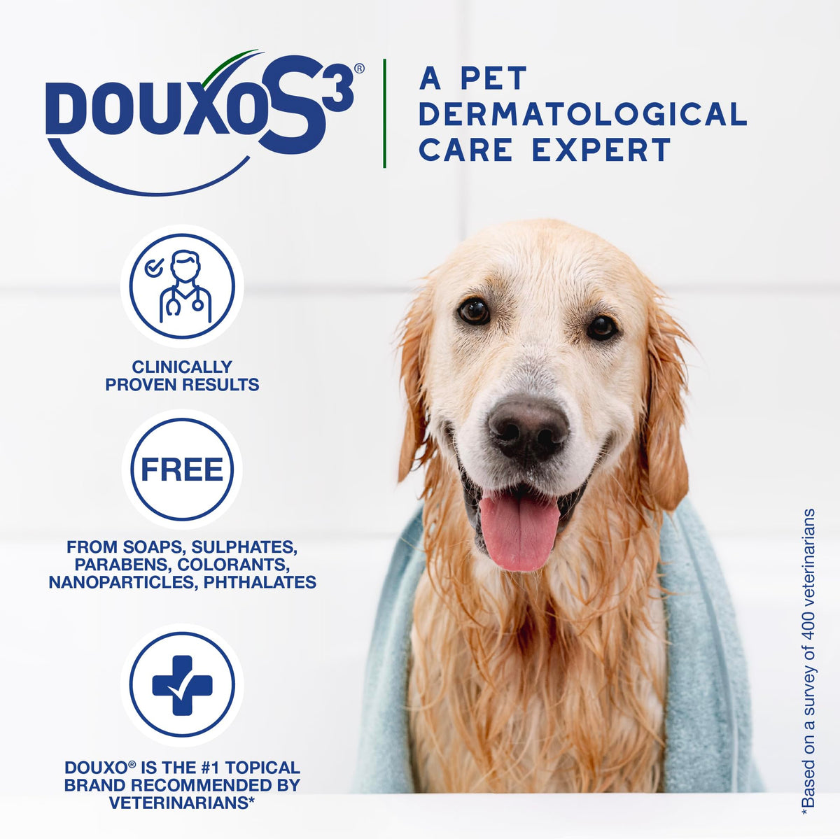 Douxo S3 Seb Mousse ingredients and benefits label