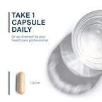 Side view of Vital Nutrients Black Cohosh 60 capsule bottle