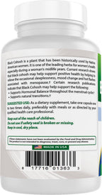 Best Naturals Black Cohosh dietary supplement bottle lifestyle shot