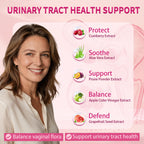 Side profile of Trawecual menopause supplement bottle
