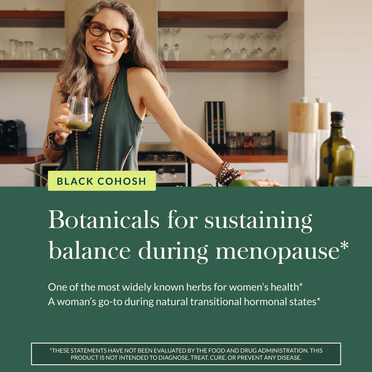 Gaia Herbs Black Cohosh bottle cap and seal authenticity