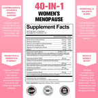 Top view of Totaria menopause supplement packaging