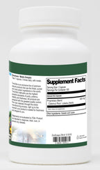 Terravita Lobelia and Calamus herbal supplement capsule count and potency label