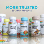 Full product range visualization of Solaray authentic imported herbal capsule bottles