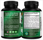 Potent Garden organic fruits and vegetables supplement bottle