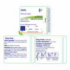 Boiron Alfalfa 6X quick dissolve pellets for adults and children