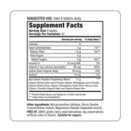 Back of Kyolic Kyo-Green 180 Tablets bottle showing ingredient list
