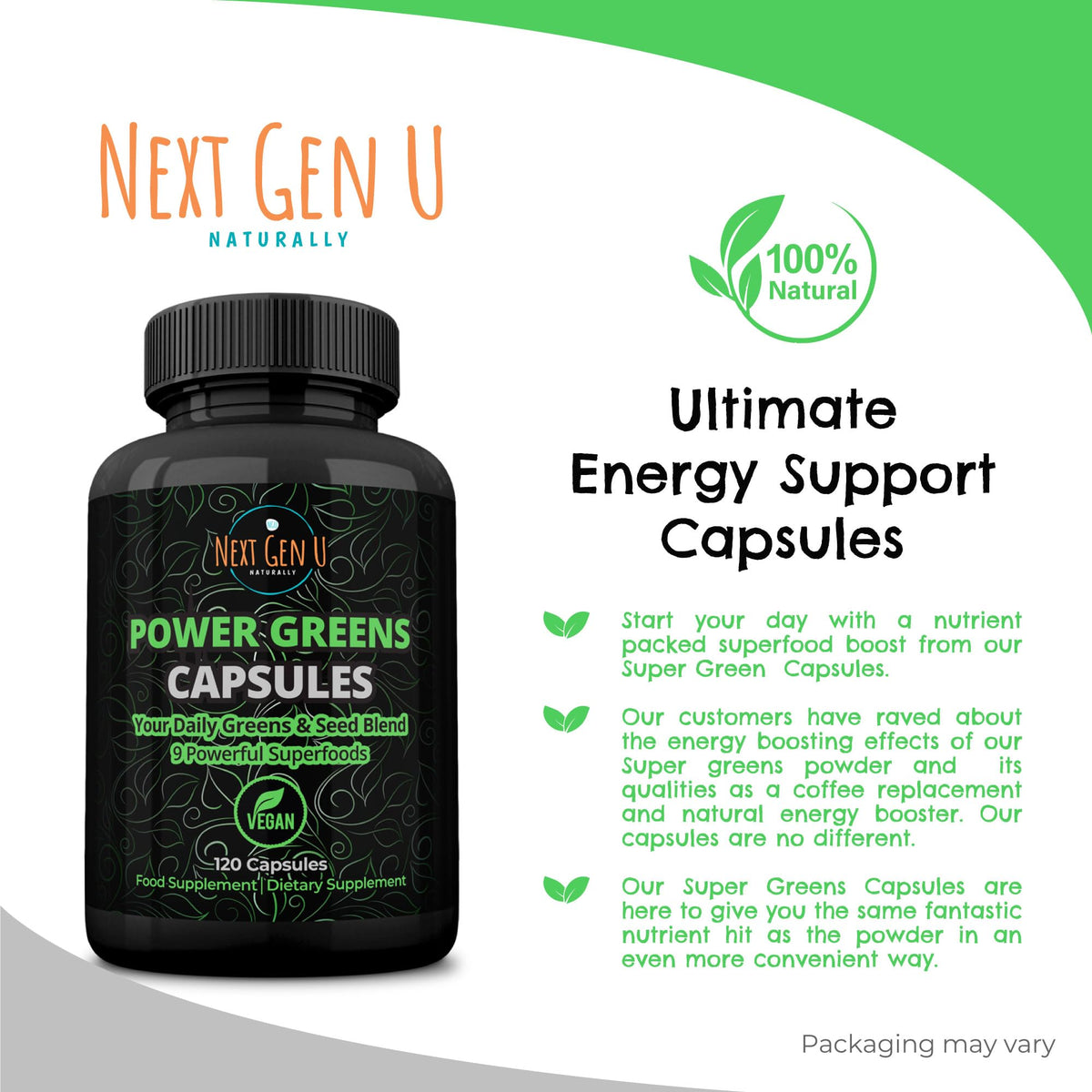 Next Gen U 120 capsules bottle side profile