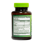 Side view of HealthA2Z organic superfood greens bottle