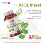 Cosynee Life Aloe Vera bottle with pills displayed