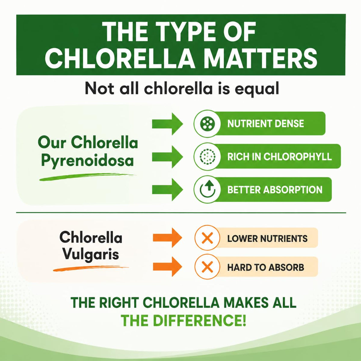 Herbal Code Labs Chlorella 180 capsules packaging