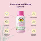 Back of packaging showing organic ingredients and herbal blend