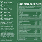 Bottle of Oviaapo Greens Gummies for gut health