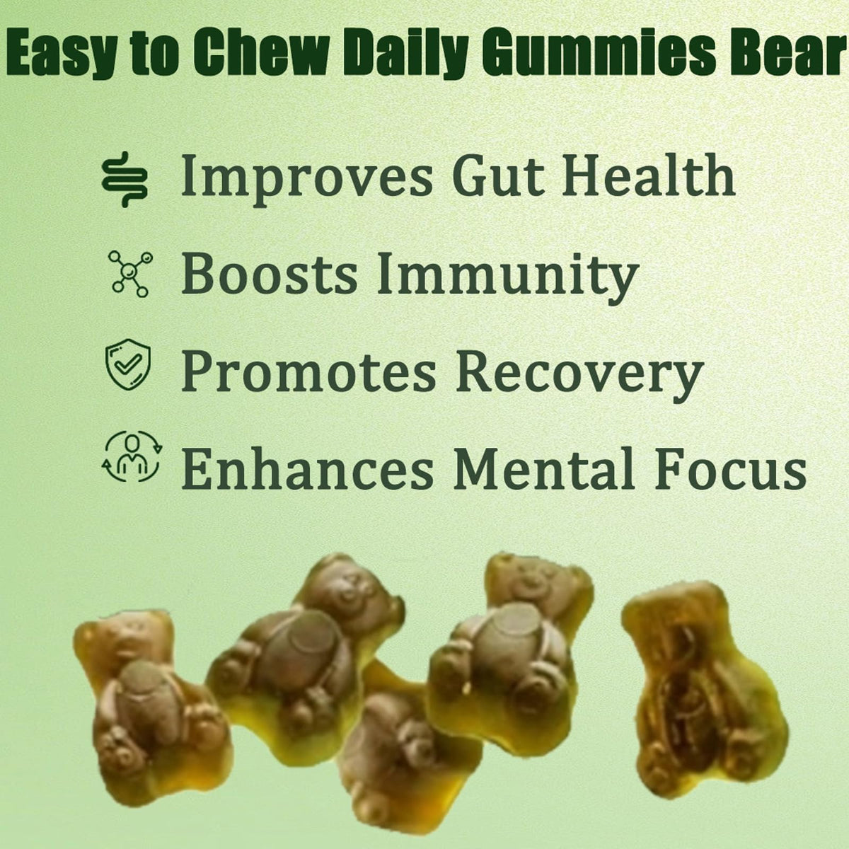 Label detail of Oviaapo 224 count superfood gummies