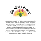Lily of the Desert aloe vera juice for gut health supplement bottle