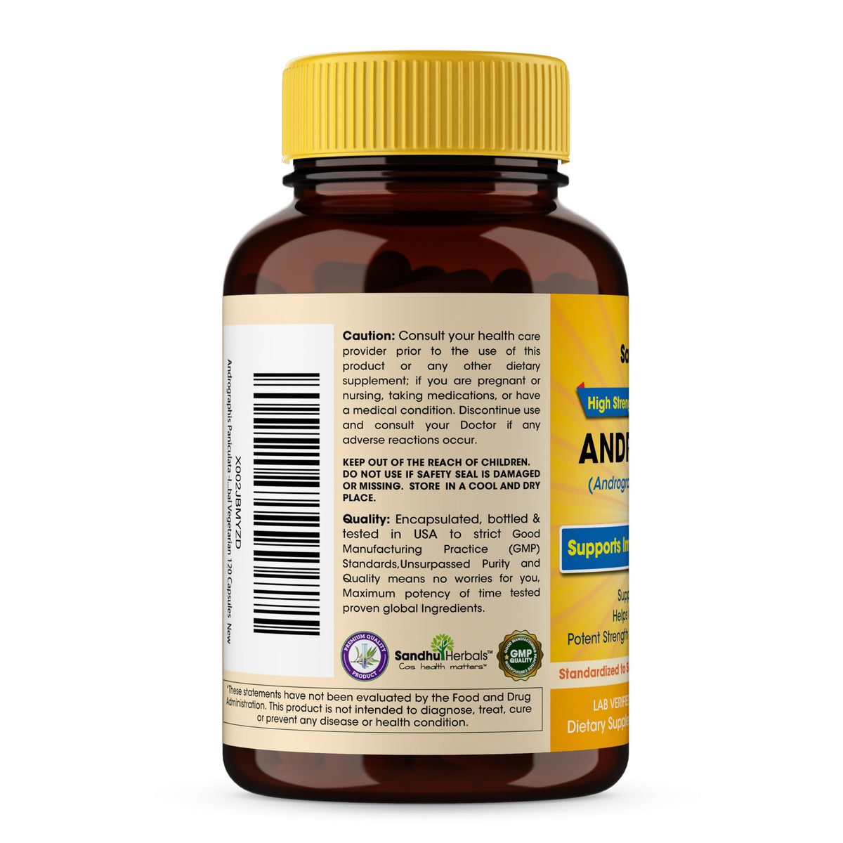 Premium immune and liver health vegetarian capsules by Sandhu Herbals USA imported