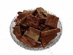 Pure sun-dried Terminalia arjuna bark herbal powder packaging showing brand details and product information