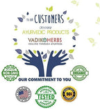 USA imported Vadik Herbs heart tonic capsules ingredients and nutritional facts side