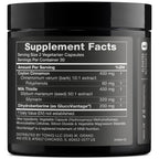 Toniiq Dihydroberberine supplement label showing GlucoVantage ingredients
