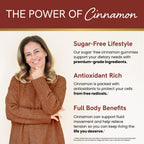 SMNutrition cinnamon gummies nutritional facts label and supplement details
