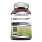 Amazing Nutrition Artichoke Extract 500mg capsule size and non-GMO product label specifications.