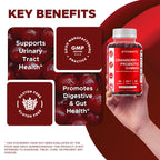 Vitamatic Cranberry With Probiotics Bottle Back View