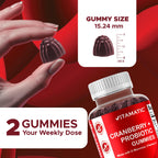 Vitamatic Cranberry Gummies Ingredients Panel