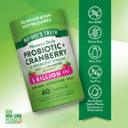 Nature's Truth Women's Probiotic With Cranberry Capsule Details