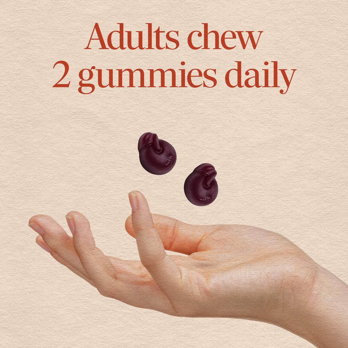 Nature's Way CranRx BioActive Cranberry Vitamin C Gummies Side Profile