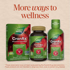 Nature's Way CranRx BioActive Cranberry Vitamin C Gummies Packaging Details