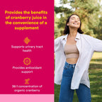 Natural Factors CranRich Cranberry Concentrate 500 mg supplement facts and clean ingredient list details