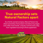 Natural Factors CranRich Cranberry dietary supplement highlighting the sugar free alternative to cranberry juice