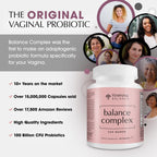 Instant Brands Balance Complex 60 Capsules Supplement Facts Label