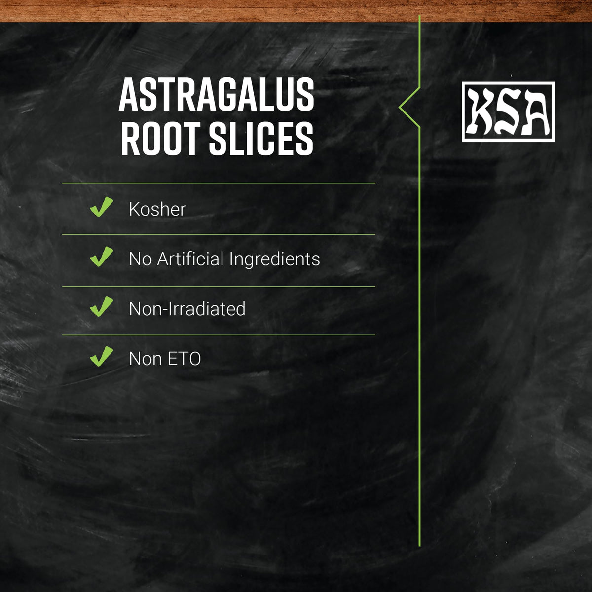 Frontier Co-op sliced astragalus root nutrition facts and supplement label view