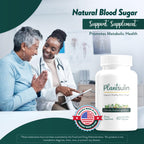 Plantsulin glucose metabolism and liver support supplement packaging details