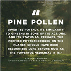 Surthrival Pine Pollen advanced phyto-androgenic formula 50ml bottle for energy and stamina boost.