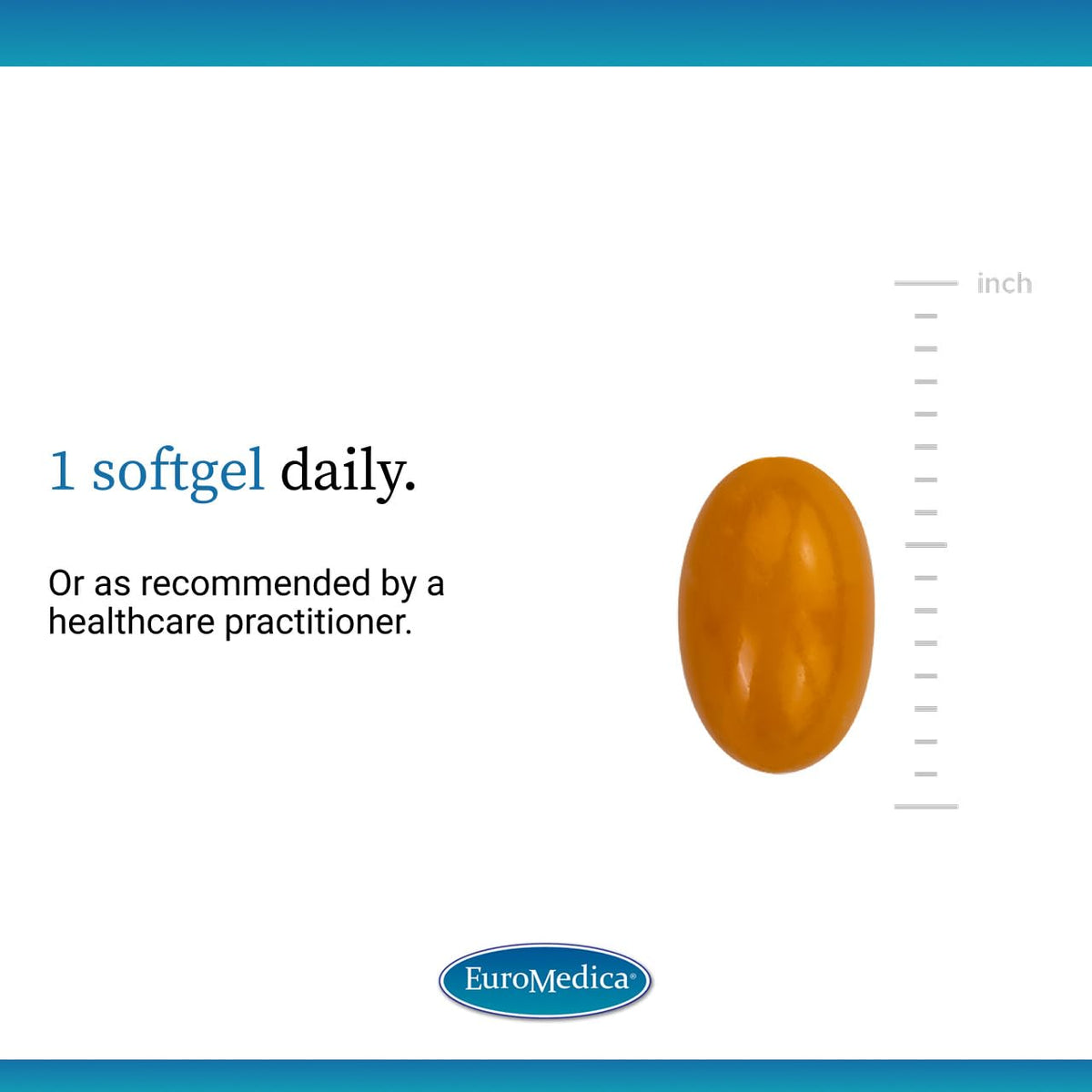 Back label of EuroMedica CuraPro showing ingredients and dosage